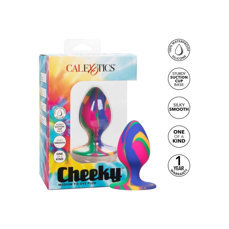 Cheeky Medium Tie-Dye Plug Multicolor